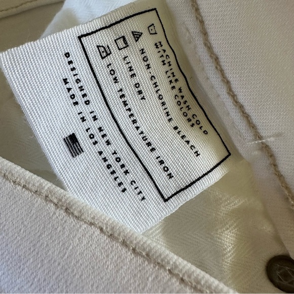 AYR Skinny White Jeans Distressed Style Sz 27 - Picture 5 of 7